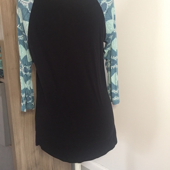 Lularoe Aztec Randy Baseball Tee - Picture 3 of 4